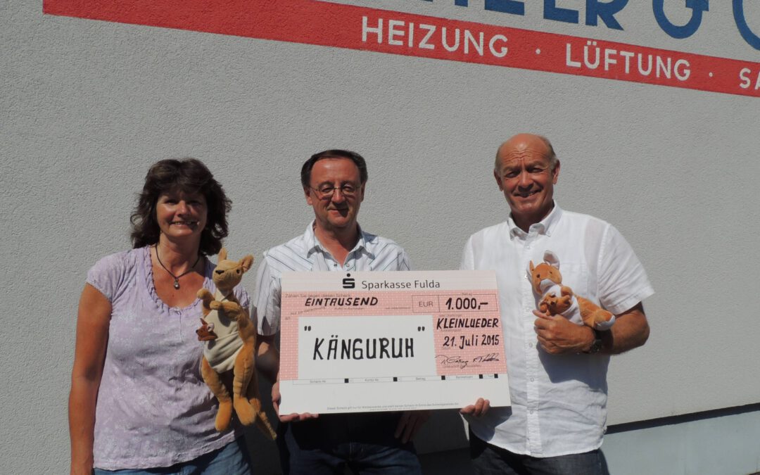 Spende statt Feierlichkeit