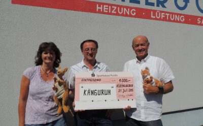 Spende statt Feierlichkeit