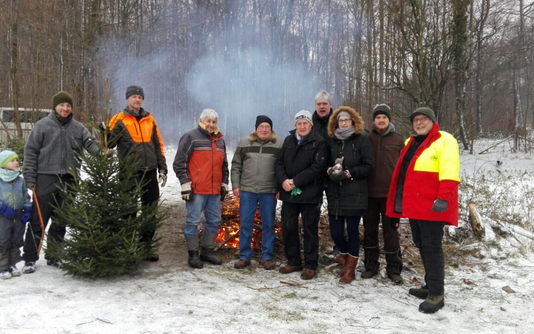 Weihnachtsbaumverkauf für einen guten Zweck