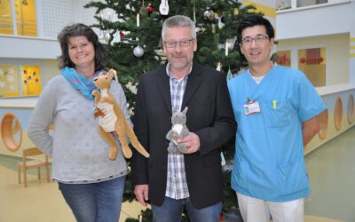 Firma Rindt Druck hat 1500 Euro gespendet, anstatt Präsente für Kunden und Geschäftspartner zu Weihnachten zu verschenken.