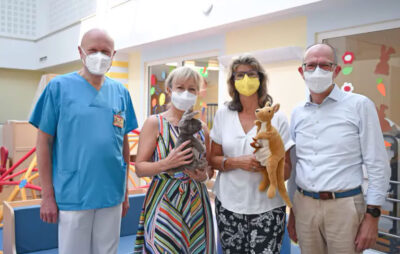 2.500 Euro Spende für die kleinsten Patienten