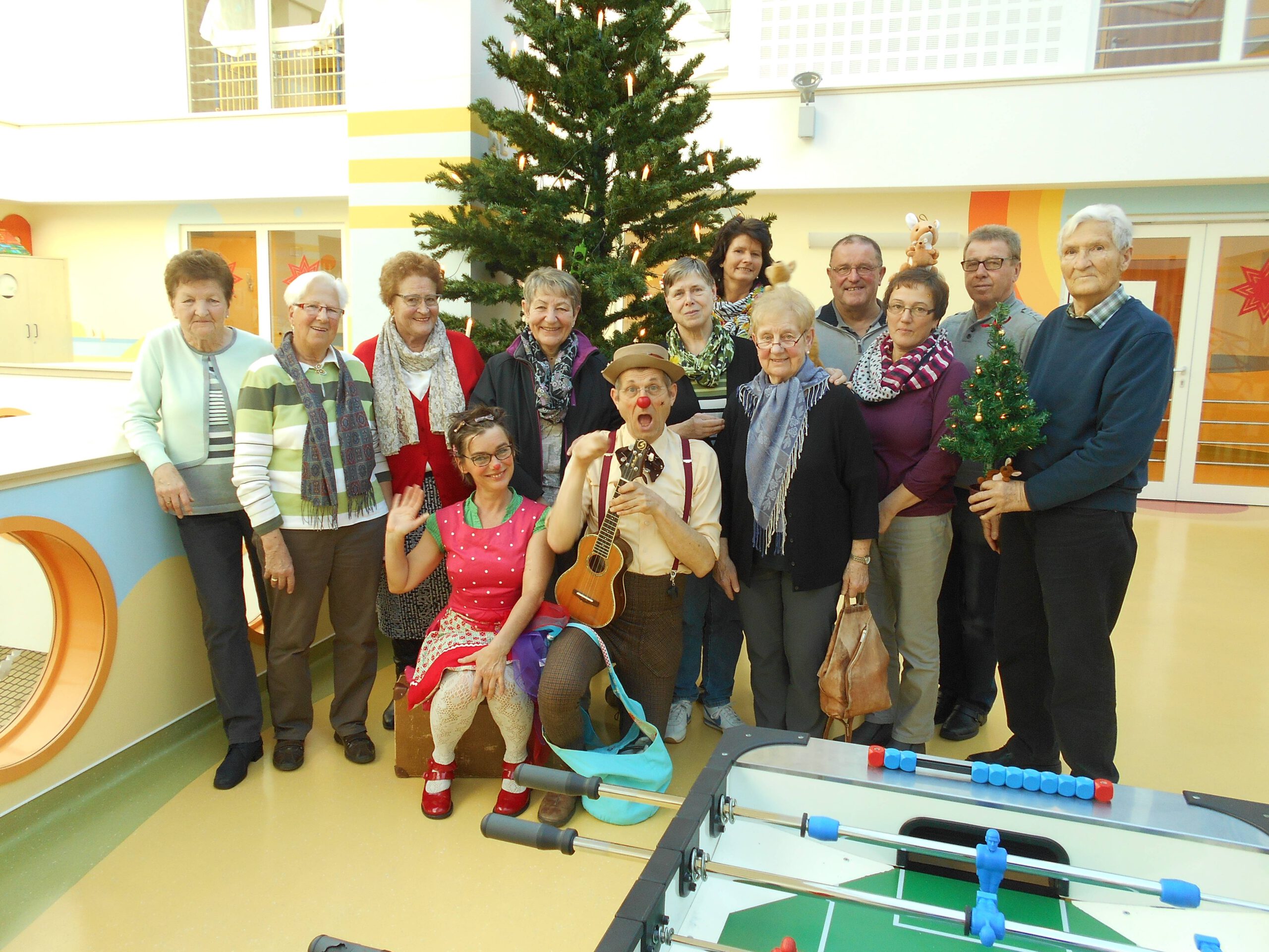 Spende der Reisefreunde der CDU Kalbach für Klinikclowns